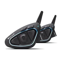 Akcesoria motocyklowe - Midland BTX2 Pro S LR Twin C1411.03, para interkomów Bluetooth do motocykli, wodoodporny zestaw słuchawkowy IPX6, redukcja szumów, radio FM, do 8 osób, akumulator 23H, zasięg 1,6 Km, 2 słuchawki - miniaturka - grafika 1