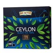 Herbata - Bio-Active Big-Active Pure Ceylon Herbata czarna 100% 200 g (100 torebek) - miniaturka - grafika 1