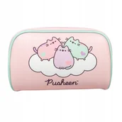 Kosmetyczki, organizery i kuferki - Pusheen Kosmetyczka Różowa - 3 Kotki - miniaturka - grafika 1