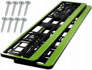 HP Utal Ramki pod tablicę rejestracyjną Zielone 2 szt 36493 - Akcesoria motoryzacyjne HP Utal Ramki pod tablicę rejestracyjną Zielone 2 szt 36493 - Akcesoria motoryzacyjne - miniaturka - grafika 1