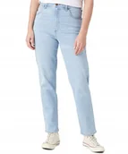 Spodnie damskie - Jeansy Wrangler Mom W246HN42H Waves W 28 / L 32 - miniaturka - grafika 1