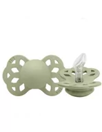 Smoczki uspokajające - Baby in World Smoczek uspokajający ortodontyczny anatomiczny Bibs Infinity Sage S 0-6 - miniaturka - grafika 1