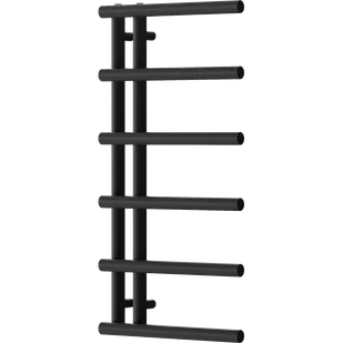 Mexen Jukon grzejnik łazienkowy dekoracyjny 988 x 500 mm, 461 W, czarny - W116-0988-500-00-70 - Grzejniki łazienkowe - miniaturka - grafika 1