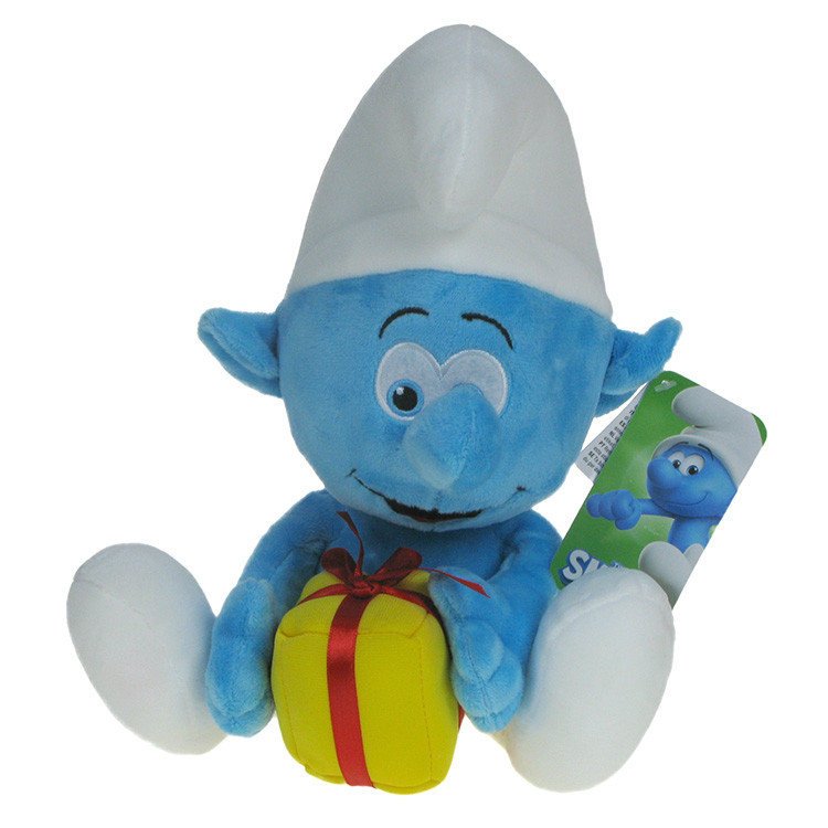 Smerfy: maskotka pluszowa Smerf Zgrywus 27cm (86845)