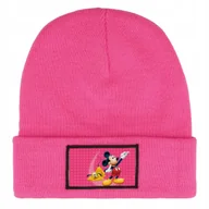Czapki damskie - Czapka Zimowa Dziecięca MICKEY PLUTO PIES Myszki Prezent Wzory Różowa - miniaturka - grafika 1
