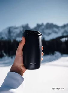Kubek termiczny z uchwytem EQUA Cup 300 ml - black - Kubki termiczne - miniaturka - grafika 9