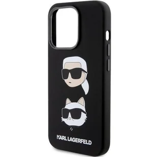 Karl Lagerfeld KLHCP15LSDHKCNK iPhone 15 Pro 6.1" czarny/black Silicone Karl&Choupette Head - Etui i futerały do telefonów - miniaturka - grafika 16