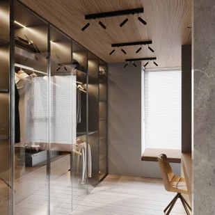 Reflektor sufitowy Euluna Nicanor czarny/chrom 4-punktowy - Lampy sufitowe - miniaturka - grafika 2