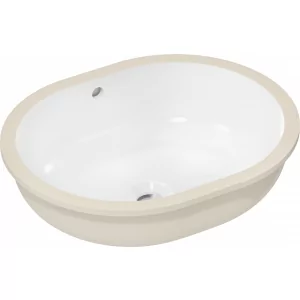 HANSGROHE 61050450 Xuniva U Umywalka podblatowa 45x35 bez otworu na baterię, z przelewem, SmartClean - Umywalki - miniaturka - grafika 1