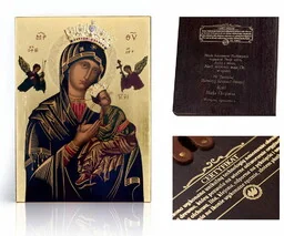 Ikona religijna Matka Boża Nieustającej Pomocy - Ikony i obrazy sakralne - miniaturka - grafika 1