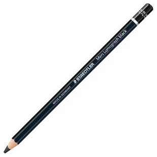 Staedtler GDD Grupa Dystrybucyjna Daccar ołówek Mars Lumograph, sześciokątny, czarna obudowa, 2B - Ołówki - miniaturka - grafika 1