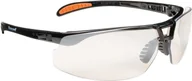 Okulary ochronne - Okulary Protege, I/0 odporne na zarysowania, czarne/srebrne - miniaturka - grafika 1