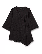 Koszule damskie - CITY CHIC Damska koszula plus size Top Falling Spot, Granat Spot, 40-Du?e rozmiary - miniaturka - grafika 1