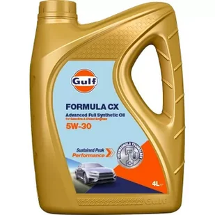 GULF FORMULA CX ULE 5W30 4L - Oleje silnikowe GULF FORMULA CX ULE 5W30 4L - Oleje silnikowe - miniaturka - grafika 1