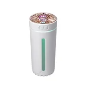 Nawilżacze powietrza - Nawilżacz powietrza z automatycznym wyłączaniem, przenośny atomizer USB do samochodu (biały) - miniaturka - grafika 1