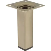 Zawiasy, okucia i inne akcesoria - Noga meblowa kwadratowa 10 cm inox - miniaturka - grafika 1