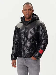 EA7 Emporio Armani Kurtka z imitacji skóry 7M001860 AF22699 UC001 Czarny Regular Fit - Kurtki męskie - miniaturka - grafika 1