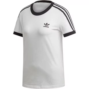 Adidas, Koszulka damska, 3 STR TEE WHIT ED7483, biały, rozmiar 34 - Koszulki i topy damskie - miniaturka - grafika 1