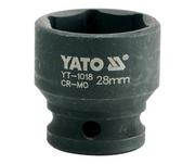 Nasadki do elektronarzędzi - Yato nasadka udarowa 1/2 28 mm YT-1018 - miniaturka - grafika 1
