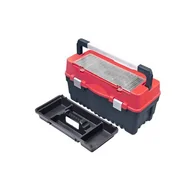 Skrzynki i torby narzędziowe - Skrzynka narzędziowa Formuła Carbo 700 RS Alu czerwona Patrol Group - miniaturka - grafika 1