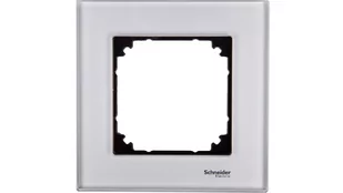 Schneider MERTEN RAMKA SZKLANA JEDNOKROTNA M-ELEGANCE DIAMENTOWA SYSTEM M MERTEN MTN4010-3260 - Klawisze i ramki - miniaturka - grafika 1