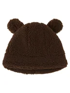 Czapeczki dla niemowląt - Noppies Czapka "Grado" w kolorze brązowym - miniaturka - grafika 1