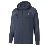 Bluzy męskie - Bluza z kapturem męska Puma MAPF1 granatowa 53187804-S - miniaturka - grafika 1