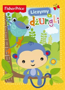 Fisher Price Liczymy w dżungli - Wydawnictwo Olesiejuk - Edukacja przedszkolna - miniaturka - grafika 1