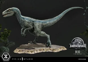 Figurka Jurassic World: Fallen Kingdom Prime Collectibles 1/10 Blue (Open Mouth Version) - Figurki kolekcjonerskie - miniaturka - grafika 1