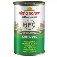 Mokra karma dla kotów - Almo Nature HFC, 6 x 140 g - Tuńczyk i kukurydza - miniaturka - grafika 1