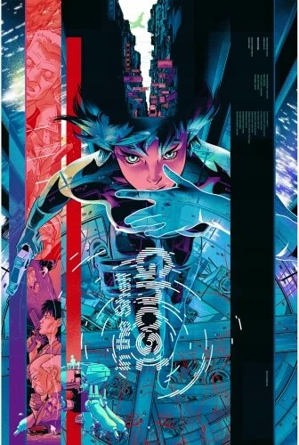 Plakat Ghost in the Shell gits_003 A3 (custom)