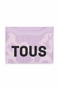 Portfele - Tous etui na karty kolor fioletowy - miniaturka - grafika 1