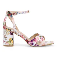 Sandały damskie - Sergio Bardi WYL3402-8ZA-SB Czerwony - miniaturka - grafika 1