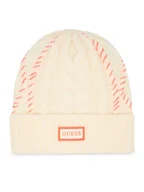 Czapki damskie - Guess Czapka AW9972 WOL01 Écru - miniaturka - grafika 1