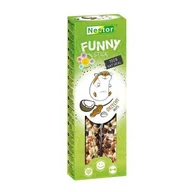 Przysmaki dla gryzoni - Nestor KOLBA GRYZOŃ FUNNY ORZECHY 115g ZH_01442 - miniaturka - grafika 1