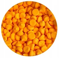 Dodatki do ciast w proszku - DEKORACJA POSYPKA mini bezy beziki pomarańczowe 50g - miniaturka - grafika 1