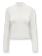 Swetry damskie - ONLY Sweter w kolorze białym - miniaturka - grafika 1