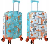 Walizki - NOWOŚĆ !! Walizka mała kabinowa na kółkach SUNBAG Fly360 DualColor - miniaturka - grafika 1