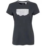 Koszulki sportowe damskie - Koszulka damska Regatta Fingal Stretch Rozmiar: 4XL / Kolor: szary - miniaturka - grafika 1