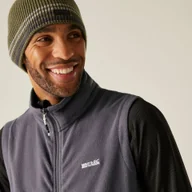 Kurtki i kamizelki sportowe męskie - Regatta Kamizelka męska polarowa Tobias Szary, Rozmiar: 5XL - miniaturka - grafika 1