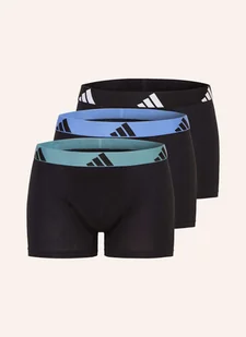 Adidas Bokserki Active Flex Cotton, 3 Szt. schwarz - Majtki damskie - miniaturka - grafika 1