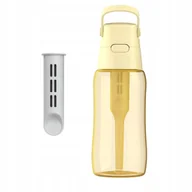 Butelki filtrujące - Butelka filtrująca DAFI Solid 0,5 Yellow żółta + szczoteczka - miniaturka - grafika 1