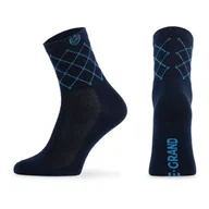 Skarpetki kolarskie - Skarpetki rowerowe LE GRAND City Paw Men (rozmiar S) Niebieski - miniaturka - grafika 1