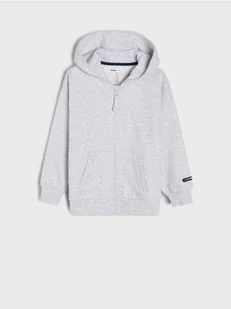 Sinsay - Bluza rozpinana - szary - Swetry dla chłopców - miniaturka - grafika 1