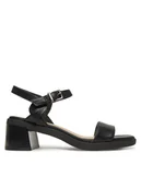 Sandały damskie - Clarks Sandały Jaylan Ray 26181658 Czarny - miniaturka - grafika 1