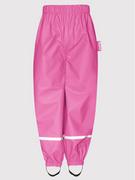 Spodnie i spodenki dla chłopców - Playshoes Spodnie materiałowe 405421 M Różowy Regular Fit - miniaturka - grafika 1
