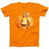 Moda i Uroda OUTLET - Koszulka Dziecięca na Halloween Święto Dyni Dla Chłopca Dziewczynki Radosna - miniaturka - grafika 1