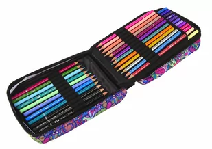 Zestaw Małego Artysty w Piórniku Kredki 72szt. Strugaczka - Piórniki - miniaturka - grafika 2