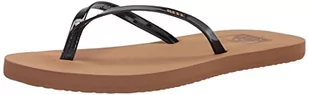 Reef Bliss Nights klapki damskie, Black Patent Tan, 35 EU - Klapki i japonki damskie - miniaturka - grafika 1
