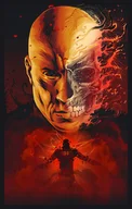 Podkładki pod mysz - PODKŁADKA POD MYSZ Z Nadrukiem 22x18 cm Bloodshot Vin Diesel Tekst Prezent - miniaturka - grafika 1